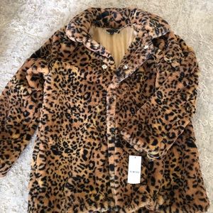 Signature studios fluffy jacket